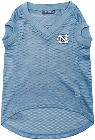 Pets First NCAA North Carolina Tar Heels Basketball Jersey for Dogs & Cats, XX-Large - Licensed North Carolina Tar Heels Pet Tank Jersey