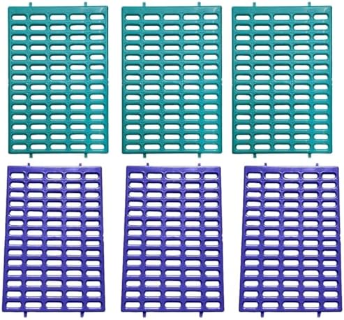 Saguaro Acres Rabbit & Small Animal Cage Resting Mat, Teal & Purple