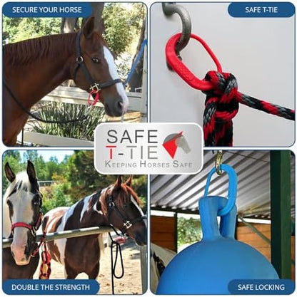 Kensington Protective Products Horse Tie — Revolutionary Safety for You and Your Horse — With a Quick Release Design For Use When Safety is A Concern — Sold 2 Per Pack