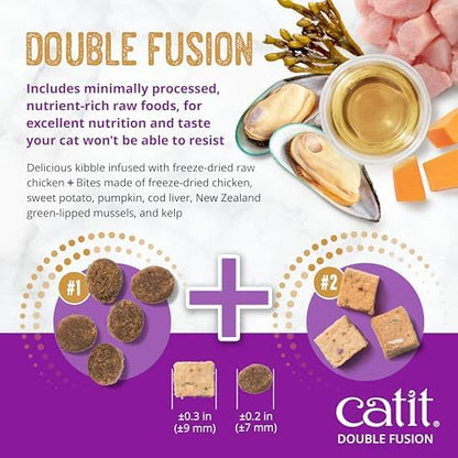 Catit Recipes Double Fusion Indoor Cat Food - 10 lb