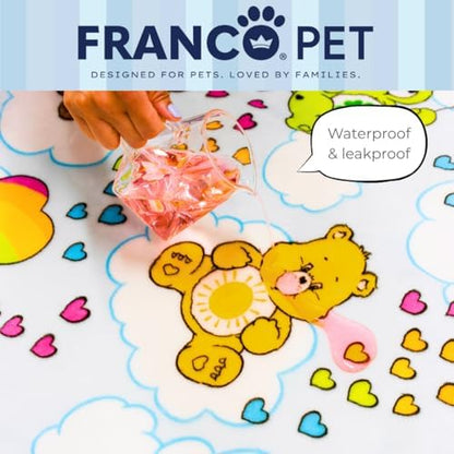 Care Bears Waterproof Dog Bed Cover, Large 40x50 Pet Blanket for Furniture Bed Couch Sofa, (Officially Licensed) by Franco