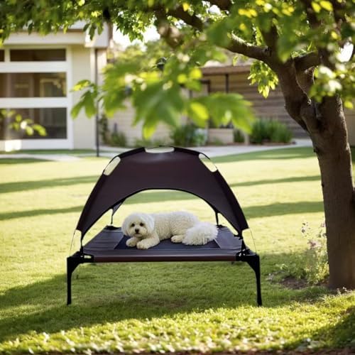 Pet Camping Tent - Indoor Outdoor Cat Dog Shelter, Breathable, Foldable Lightweight for Travel, Comfortable Pet Bed Alternative,Heavy-Duty Oxford Cloth Pet Tent