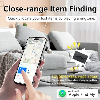 Wallet Tracker Card, Android & iPhone, Find My & Google, 5 Year Battery