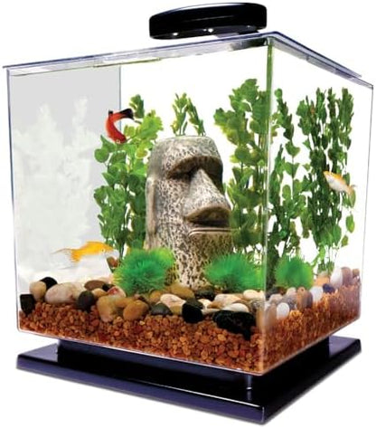 Tetra Cube Starter 3 Gallon Fish Tank Kit for Small Freshwater Fish