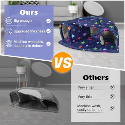 Unicorn Catcher Washable Guinea Pig Hideout Large Cozy Bed for Small Pets