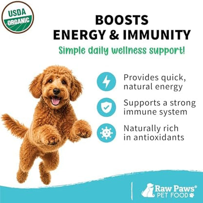 Raw Paws Virgin Organic Coconut Oil for Dogs & Cats (4-oz) - Skin & Coat