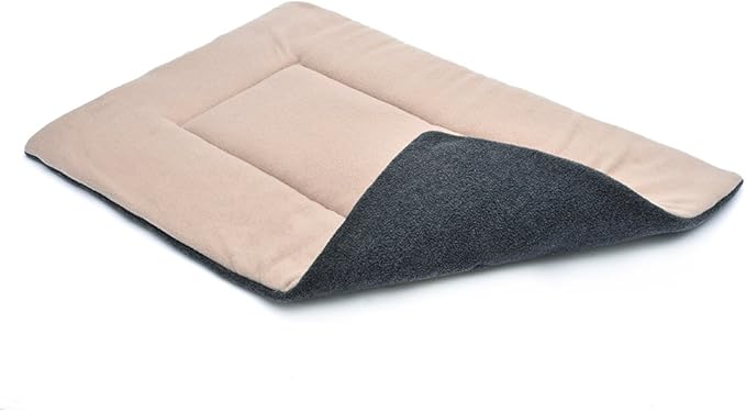 Dog Bed Crate Pad 30" L x 19" W Kennel Pad Machine Washable Entire Dog Crate Beds Double Sided Pet Bed