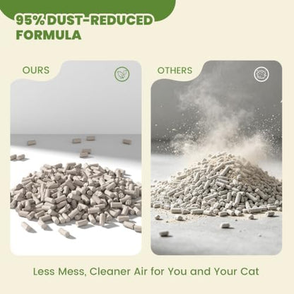 Zeolite Cat Litter Pellets, Dust Free, 19 lbs – for Dual-Layer Boxes Only