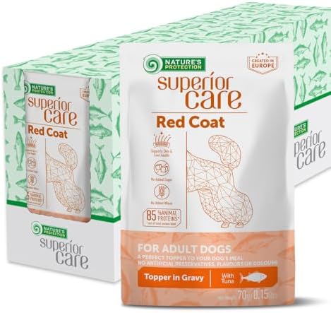 Nature's Protection Superior Care Wet Dog Food Pouches, Tuna 24x 2.46 oz