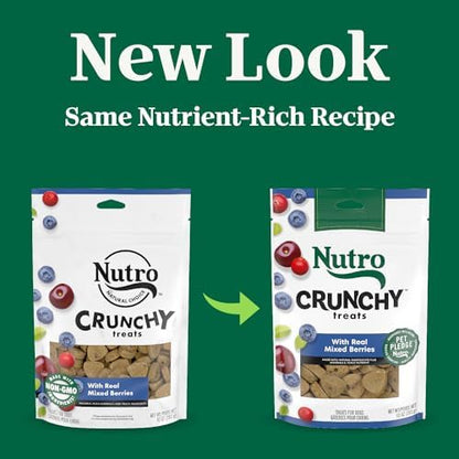 Nutro Crunchy Dog Treats with Real Mixed Berries, 10 oz