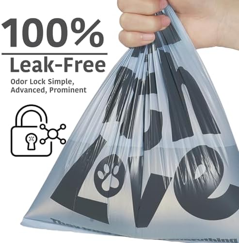 Dog Poop Bags, 256 Count Basic Version, Blue