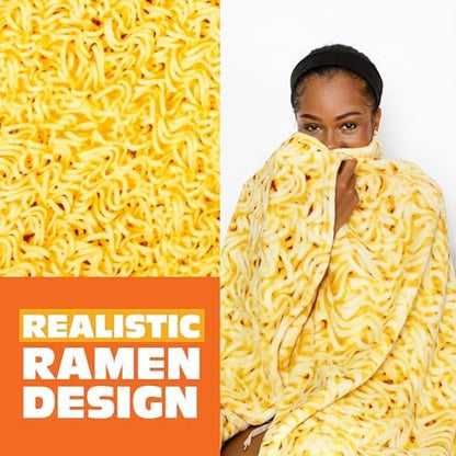 WHAT DO YOU MEME? Cozy Concepts Co. Ramen Comfort Blanket by Relatable
