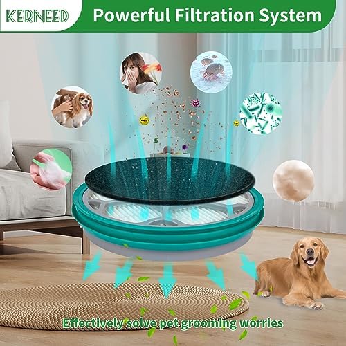 Hepa Filter Sponge Replacement Accessories for Neakasa/Neabot P1 Pro Pet Grooming Kit & Vacuum(3 Hepa Filters+7 Sponges)