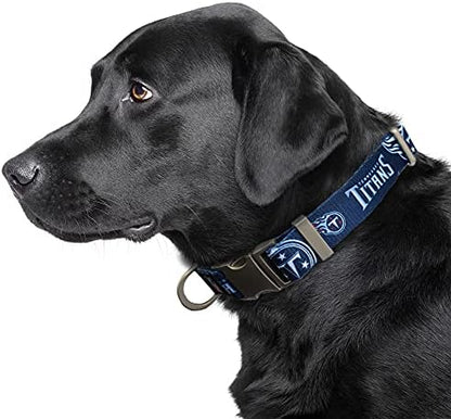 Littlearth NFL Detroit Lions Pet Premium Collar, Team Color, Small