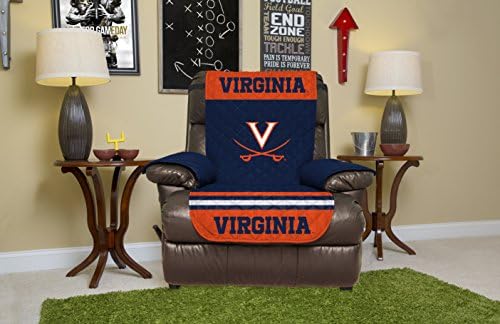 Pegasus Sports NCAA Microfiber Furniture Protector Cover with Elastic Straps