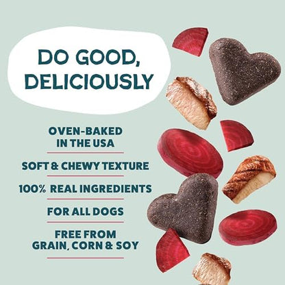 Shameless Pets Soft-Baked Dog Training Treats, Duck Duck Beet - 16 oz