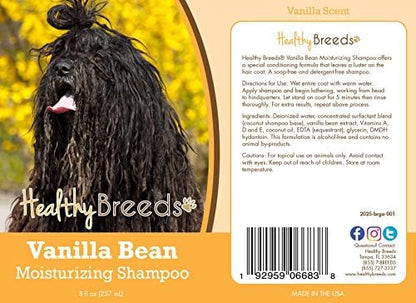 Healthy Breeds Bergamasco Vanilla Bean Moisturizing Shampoo 8 oz