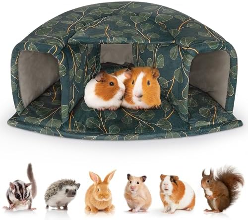 Unicorn Catcher Washable Guinea Pig Hideout Large Cozy Bed for Small Pets