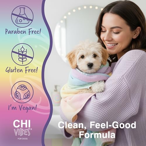 CHI Vibes for Dogs Soothing 2-in-1 Shampoo & Conditioner, 12 Oz