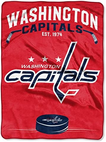 Northwest NHL Unisex-Adult Raschel Throw Blanket