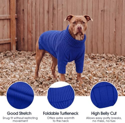 Great Dane Sweater,5XL Extra Large Sweater for Giant Breed Dogs in Winter