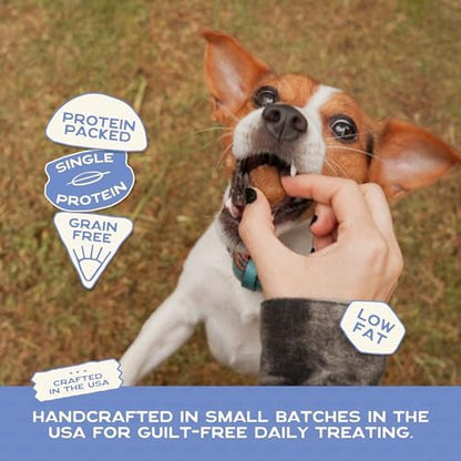 Smart Cookie Healthy Soft Dog Treats - Trout & Apple - Grain Free Limited Ingredient Training Treats for Dogs with Sensitive Stomach & Allergies, Natural Novel Protein, Made in the USA (5oz.)