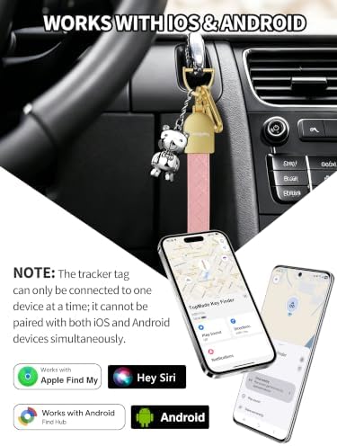 Smart Keychain Tracker (iOS & Android), Universal Car Key Chains Finder