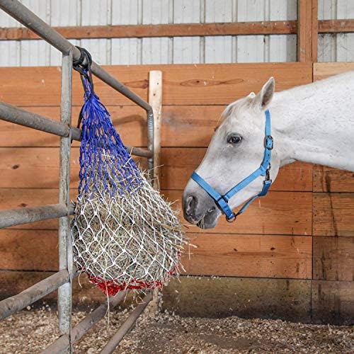 Majestic Ally Hay Net, Set of 2, Length - 54”, Holes 3"x3" for Horses