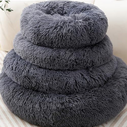 Large Donut Dog Bed Cat Bed Pet Pillow Dog Cave Bed Dog Beds Large Sized Pet Bed Large Ferret Cave Dog Couch Pet Pillow Rabbit Pillow for 50KG Pet