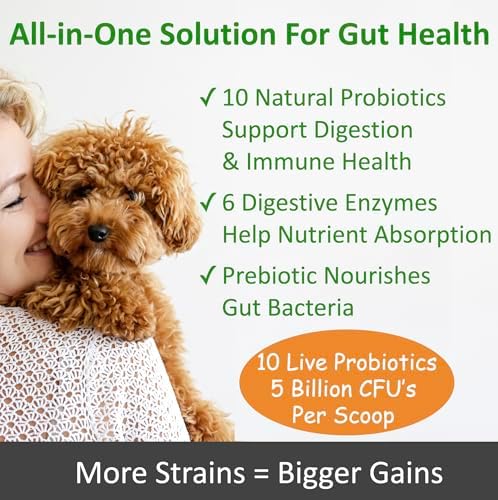 TummyWorks Probiotics for Dogs and Cats, Probiotic Powder for Gut Health