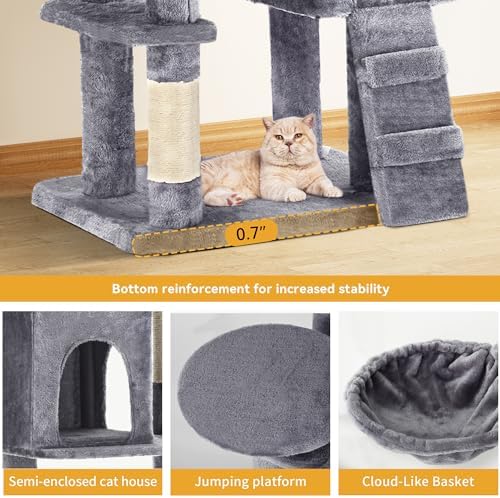 YITAHOME 70.8-Inch Tall Cat Tree Indoor