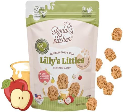 Lilly's Littles Goat Milk Dog Treats, Goat's Milk & Apple