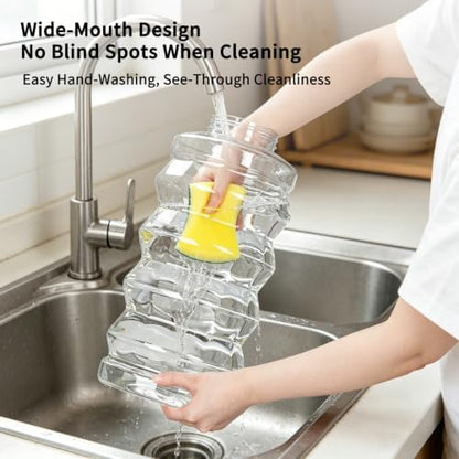 RIZZARI 9L Elevated Dog Water Dispenser: Large Capacity Wide Mouth