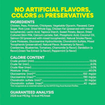 Cloud Star Dynamo Dog Treats, Hip & Joint, Soft & Chewy, Chicken, 14 oz.
