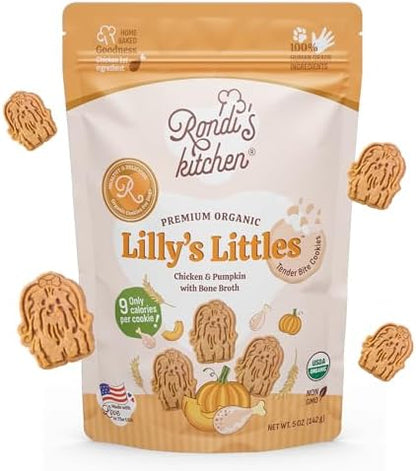 Lilly's Littles Soft Dog Treats, Chicken & Pumpkin
