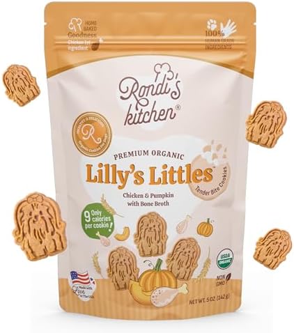 Lilly's Littles Soft Dog Treats, Chicken & Pumpkin