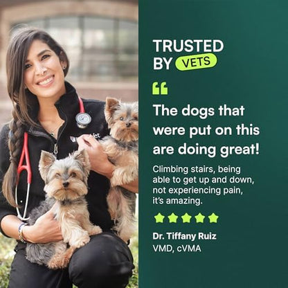 Wuffes Advanced Hip & Joint Chews for Large Breed Dogs, Vet Recommended