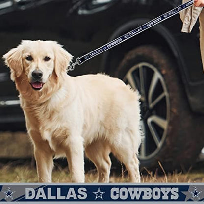 Dallas Cowboys NFL Dog & Cat Collar - Large, Shiny & Colorful, Licensed by The NFL
