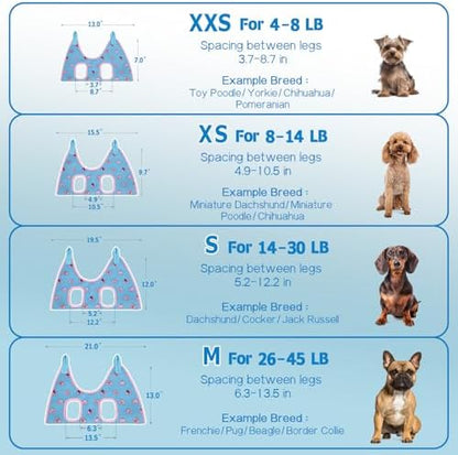 Supet Dog Grooming Hammock for Nail Trimming, Pet Grooming Hanging Harness