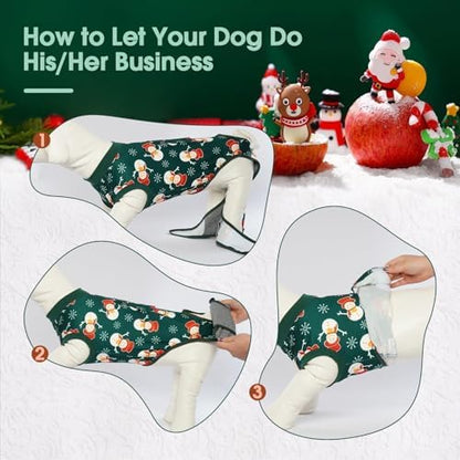 Kuoser Recovery Suit for Dogs After Surgery, Female Dog Onesie for Surgery