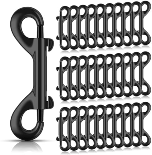 ERKOON 3.5 Inch Double Sided Clips Trigger Snaps for Horse (30 Pack)