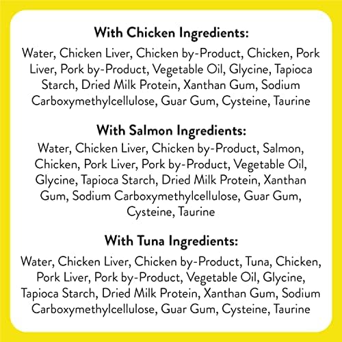 Temptations Creamy Puree Squeezable Lickable Cat Treats, Wet Cat Treats with Chicken, Salmon, and Tuna Variety Pack, 0.42 oz. Tubes, 24 Count, Pack of 2 (48 Total)