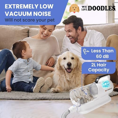 Dog Grooming Vacuum, Professional Use & Home Pet Grooming Vacuum for Dogs
