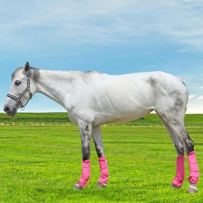 Horse Fly Boots, Mesh Fly Boots for Horse Set of 4, Equine Leg Protection