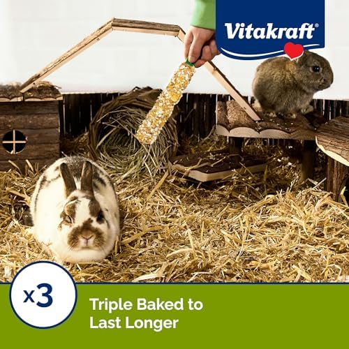 Vitakraft Crunch Sticks Treat Variety Pack for Rabbits and Guinea Pigs