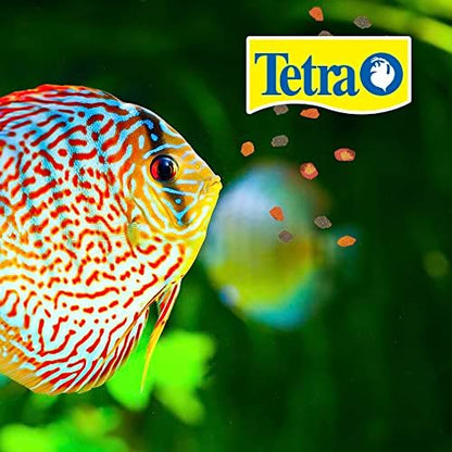 TetraPro Tropical Color Crisps, Fish Food with Natural Color Enhancers, Tropical Fish Food, 7.41 Ounces (Pack of 2)