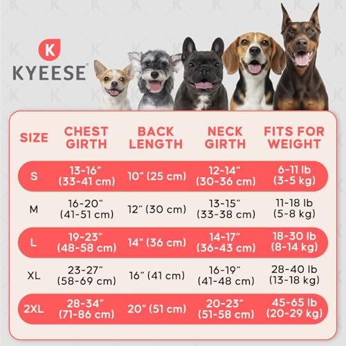 KYEESE Dog Cooling Vest Evaporative Dog Cooler Jacket for Hot Days