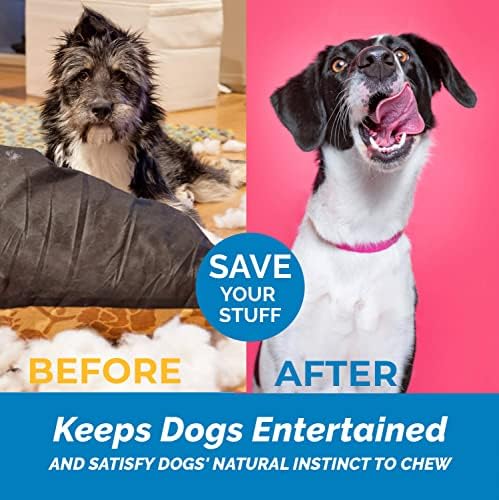 123 Treats Beefhide Dog Doughnut Chews – Rawhide Donuts for Dogs – 3.5 Inch Circle – Promotes Dental Health – Long-Lasting Chew – 10 Count