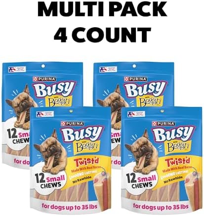Purina Busy with Beggin’ Twist’d Mini Adult Dog Chew Bone Treats - 12 ct. Pouch
