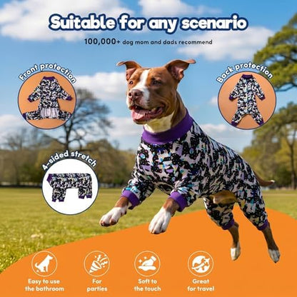 LovinPet Large Breed Dog Clothes, Unicorns in Space Black Print, L